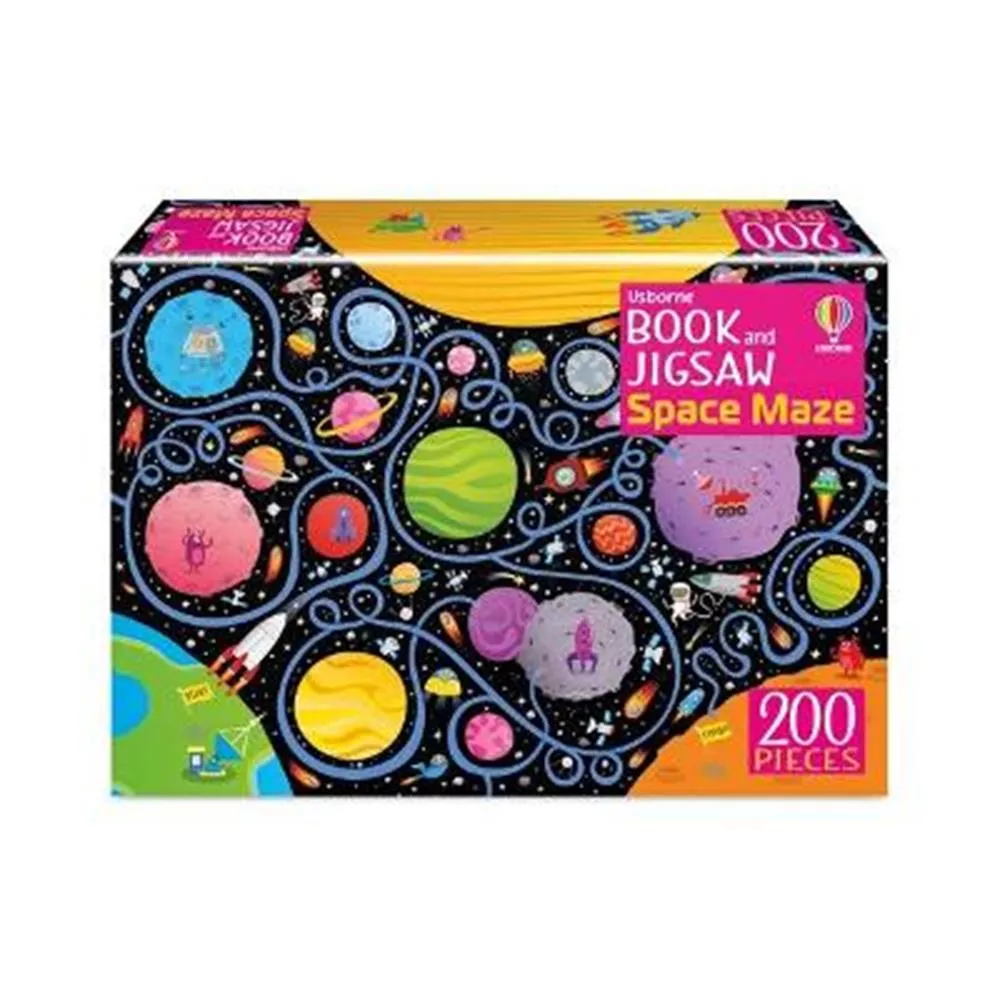 Book and Jigsaw Space Maze (Paperback) - Sam Smith
